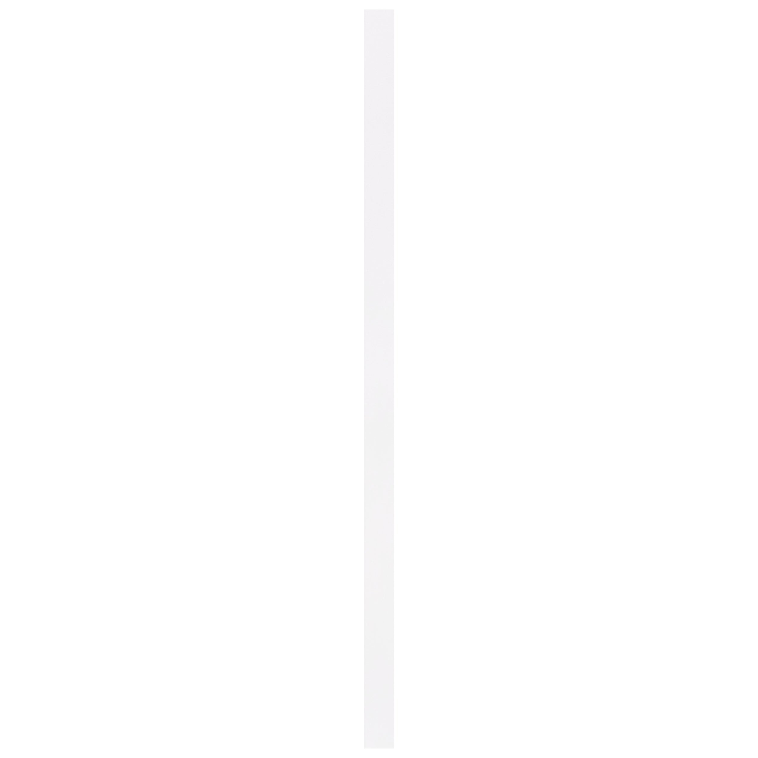 Hoge plint - MDF - Gegrond - Wit - 244cm - 12x79mm