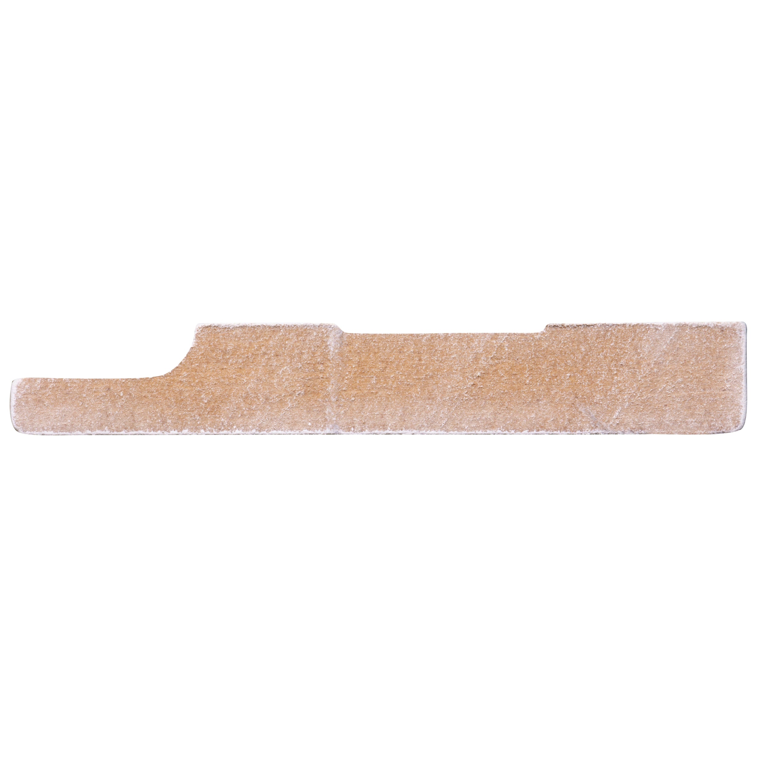 Hoge plint - MDF - Gegrond - Wit - 244cm - 12x79mm