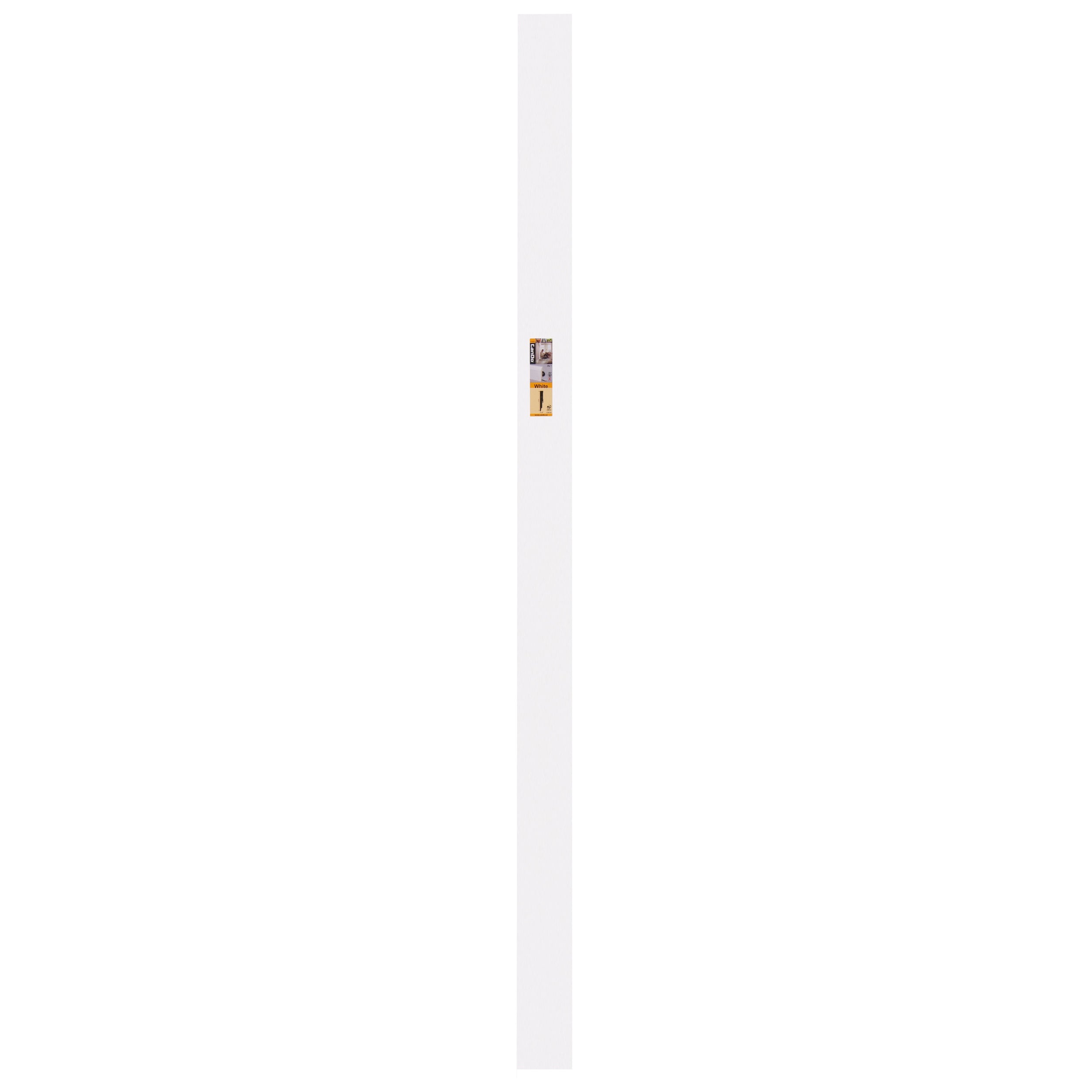 CanDo hoge plint Cubic - Wit - 240cm - 19x120mm