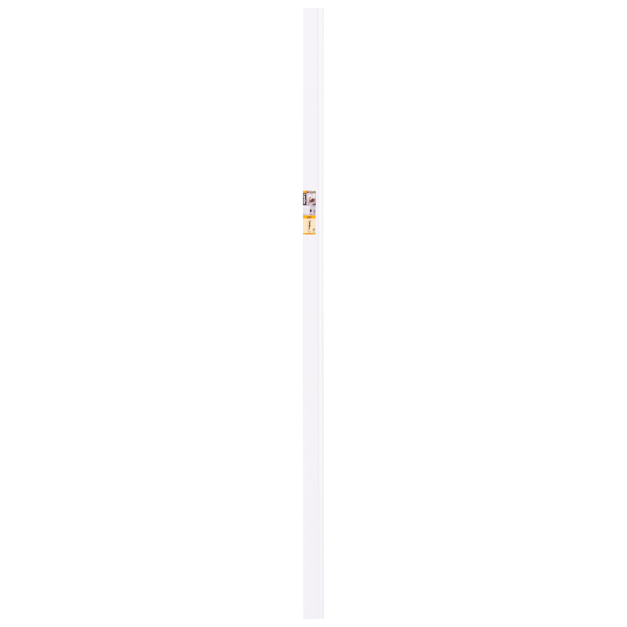CanDo hoge plint Classic - Wit - 240cm - 12x80mm