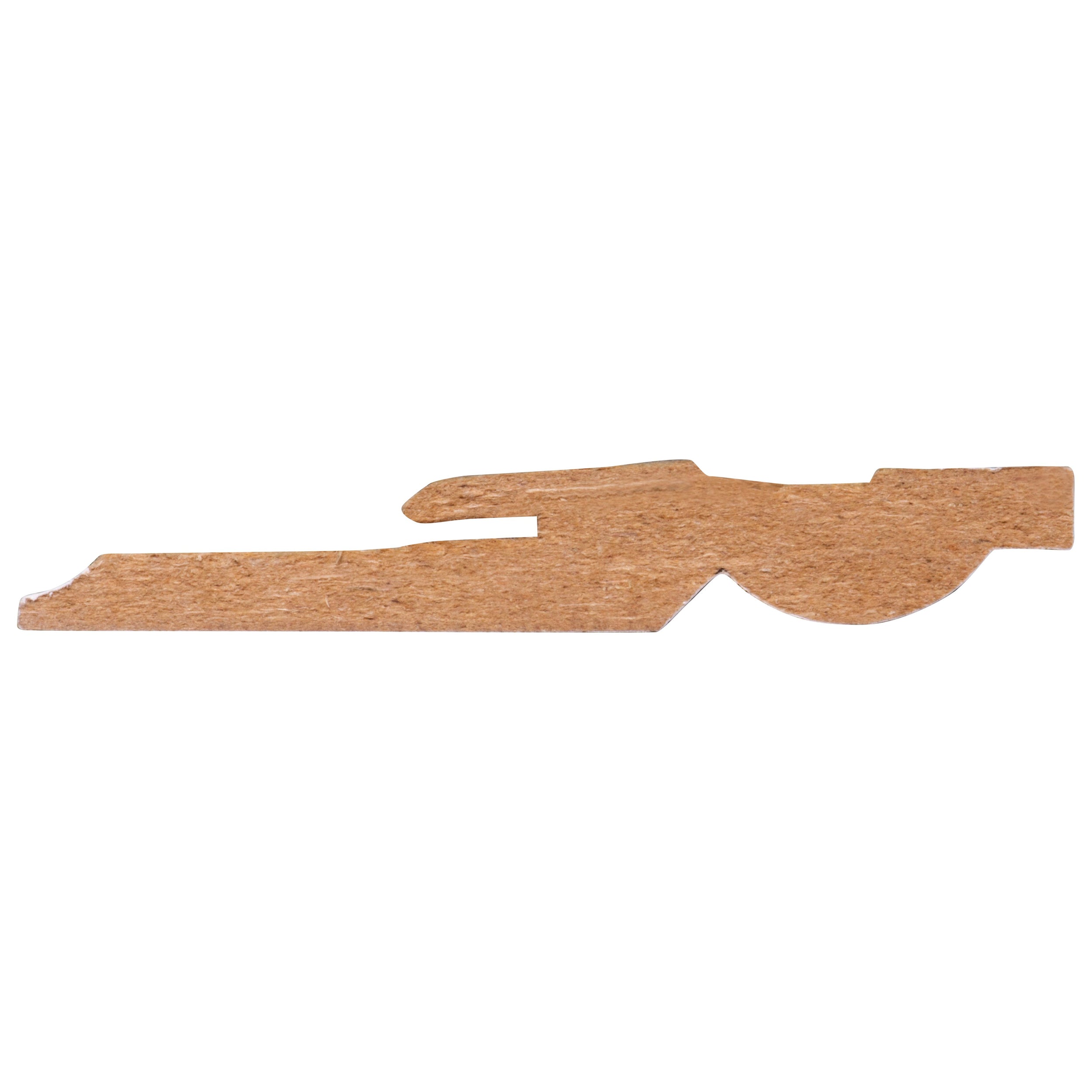 CanDo hoge plint Classic - Wit - 240cm - 12x80mm