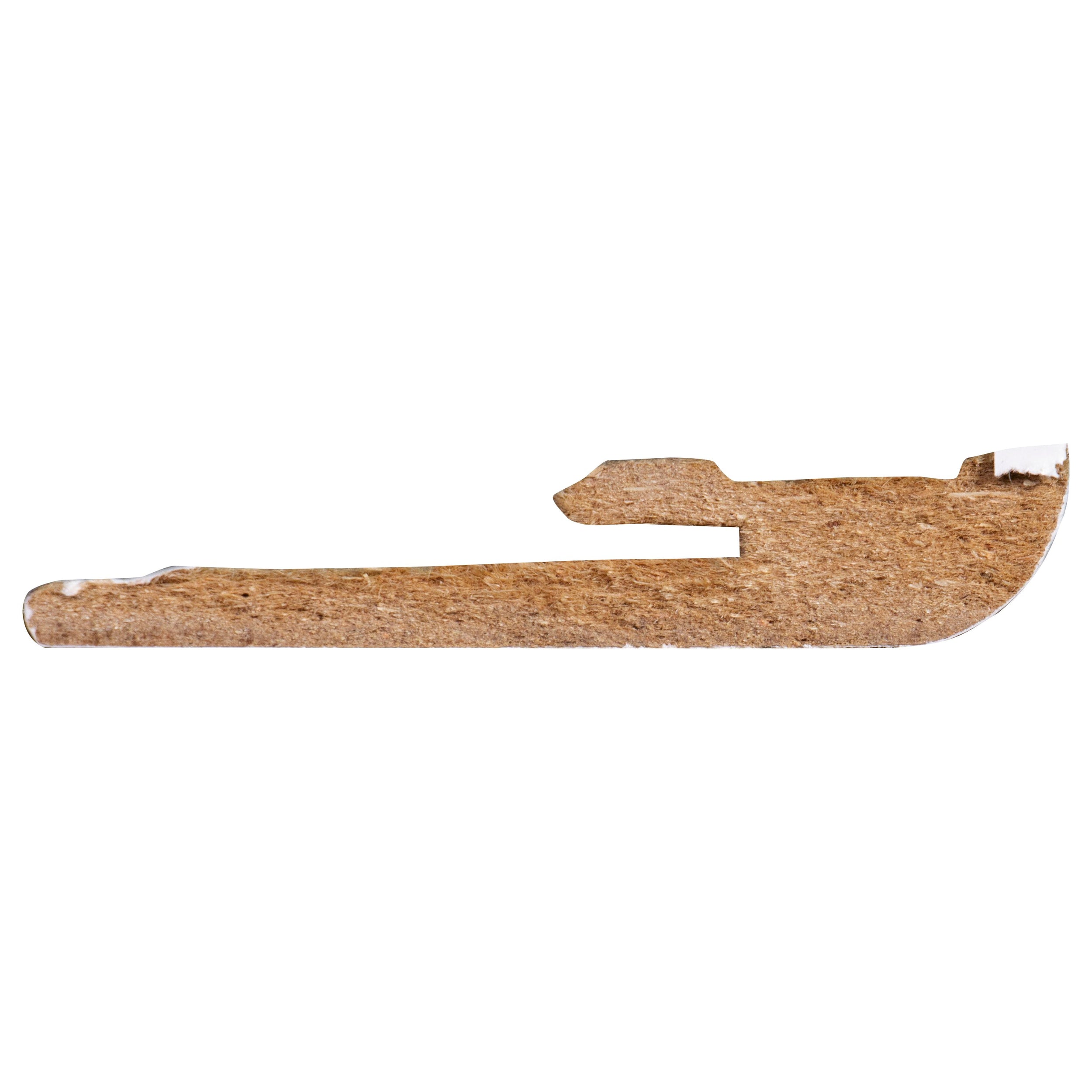 CanDo hoge plint - Wit - 240cm - 10x56mm