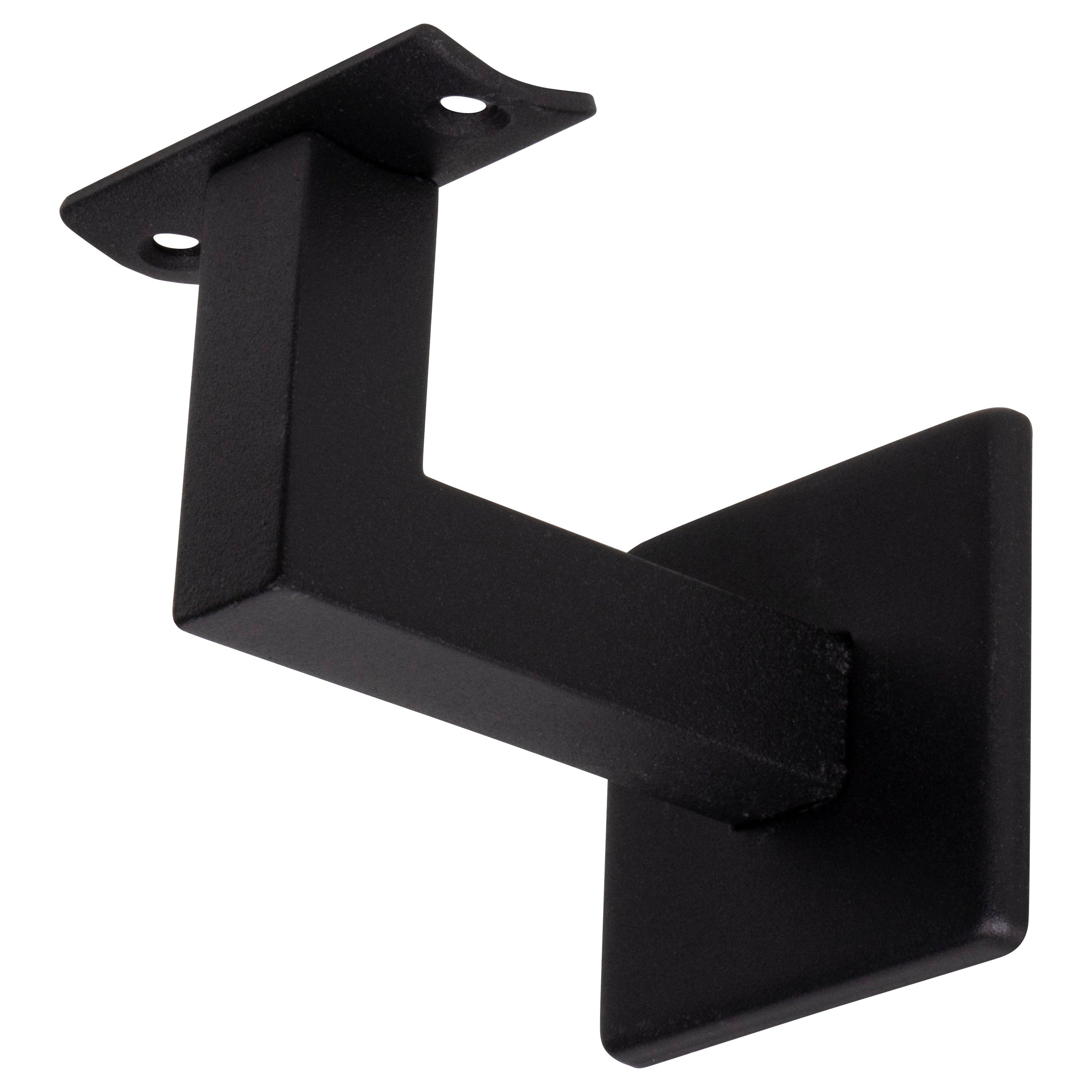 CanDo trapleuninghouder Milan - Mat - Zwart - 2 stuks