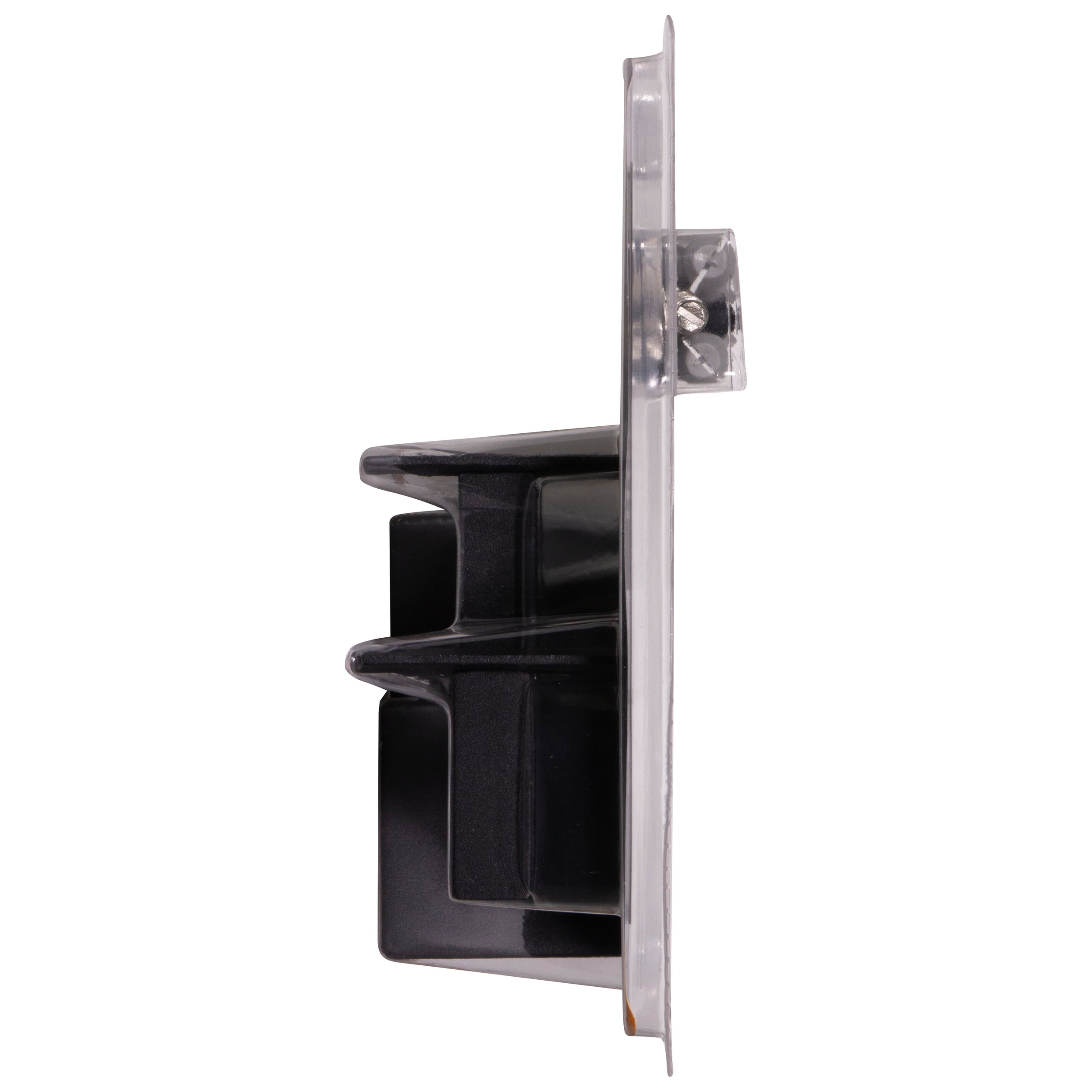 CanDo trapleuninghouder Milan - Mat - Zwart - 2 stuks