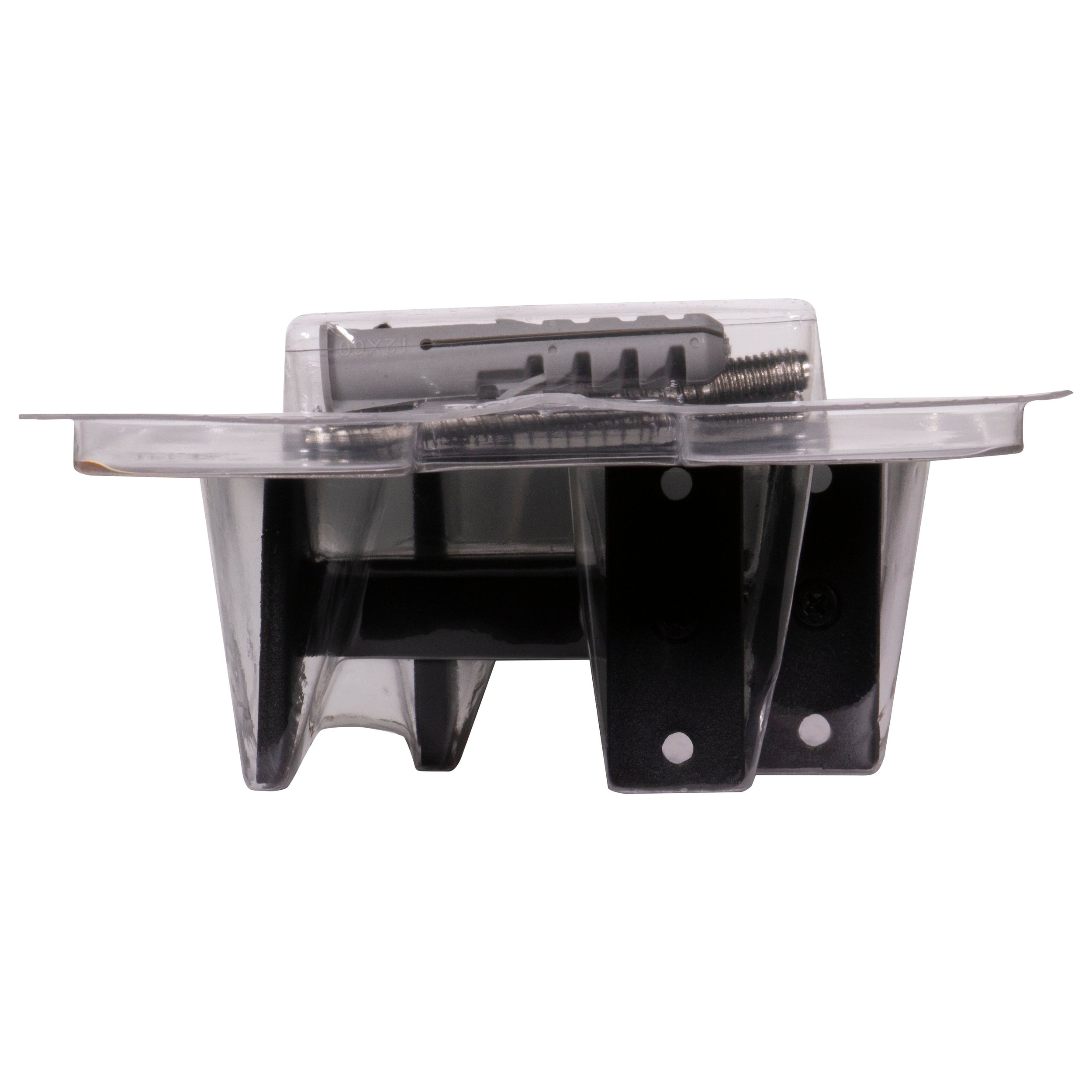 CanDo trapleuninghouder Milan - Mat - Zwart - 2 stuks