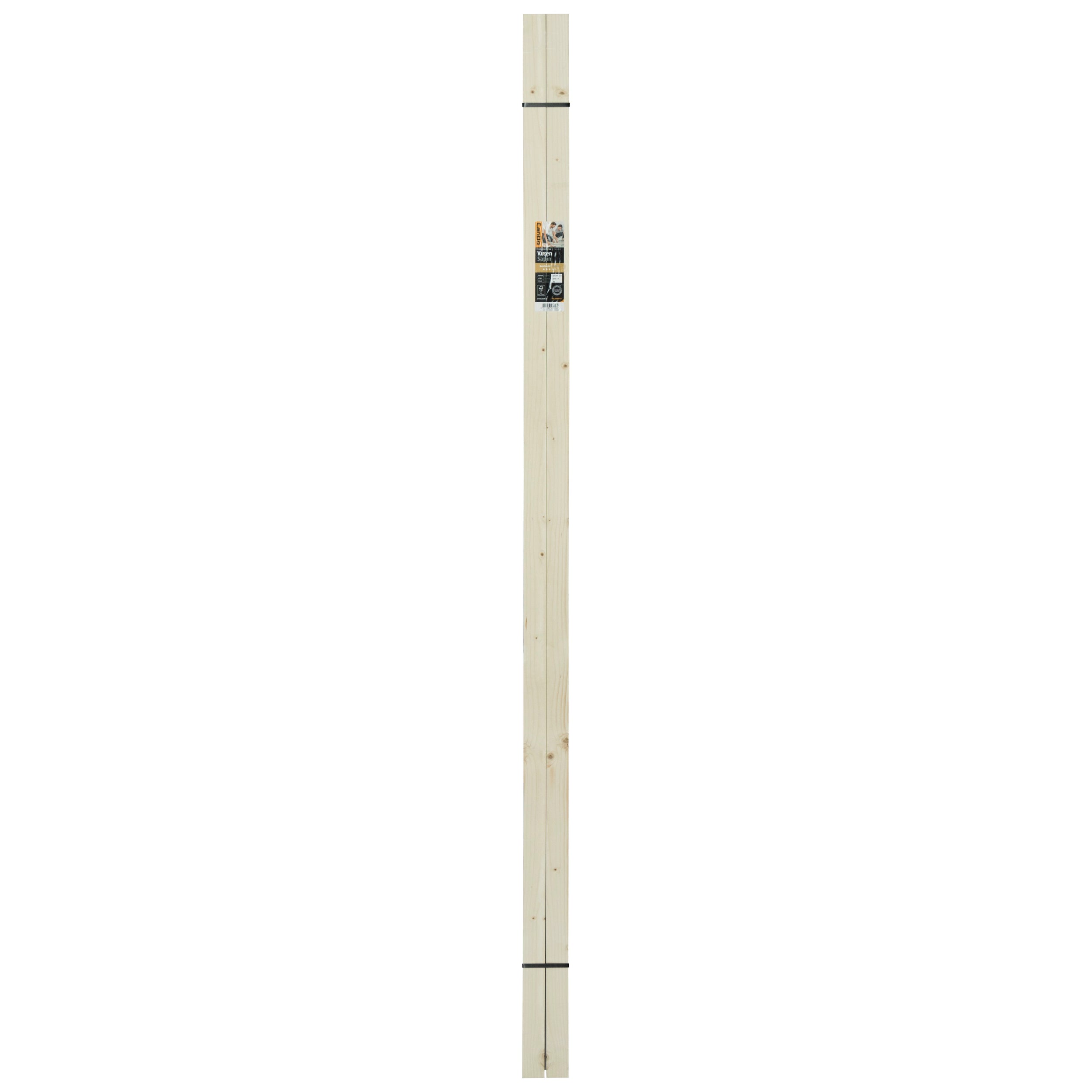 CanDo schaaflat voordeelpak vuren 27x44mm 210cm 6 stuks