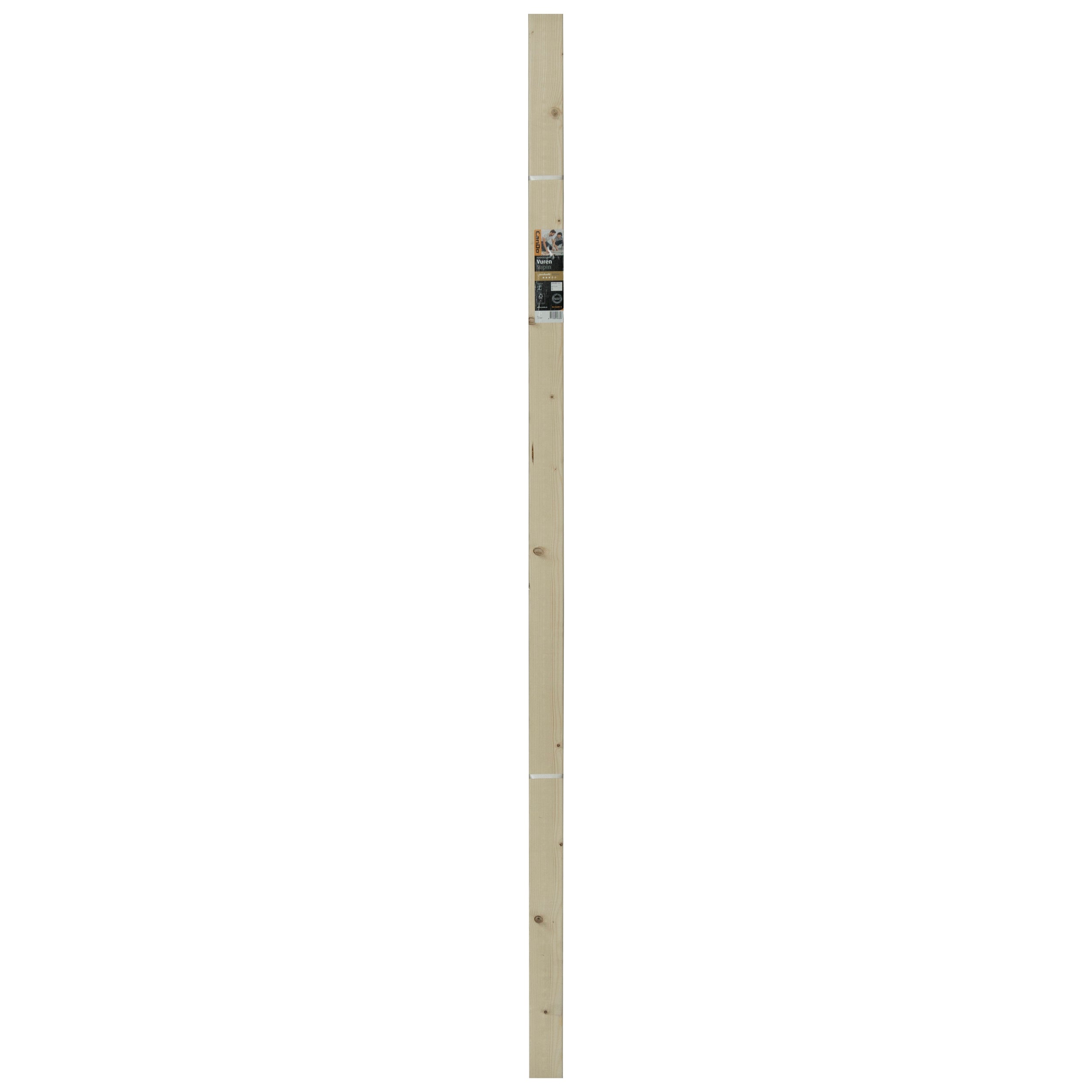 CanDo schaaflat voordeelpak vurenhout 44x69mm 210cm 3 stuks