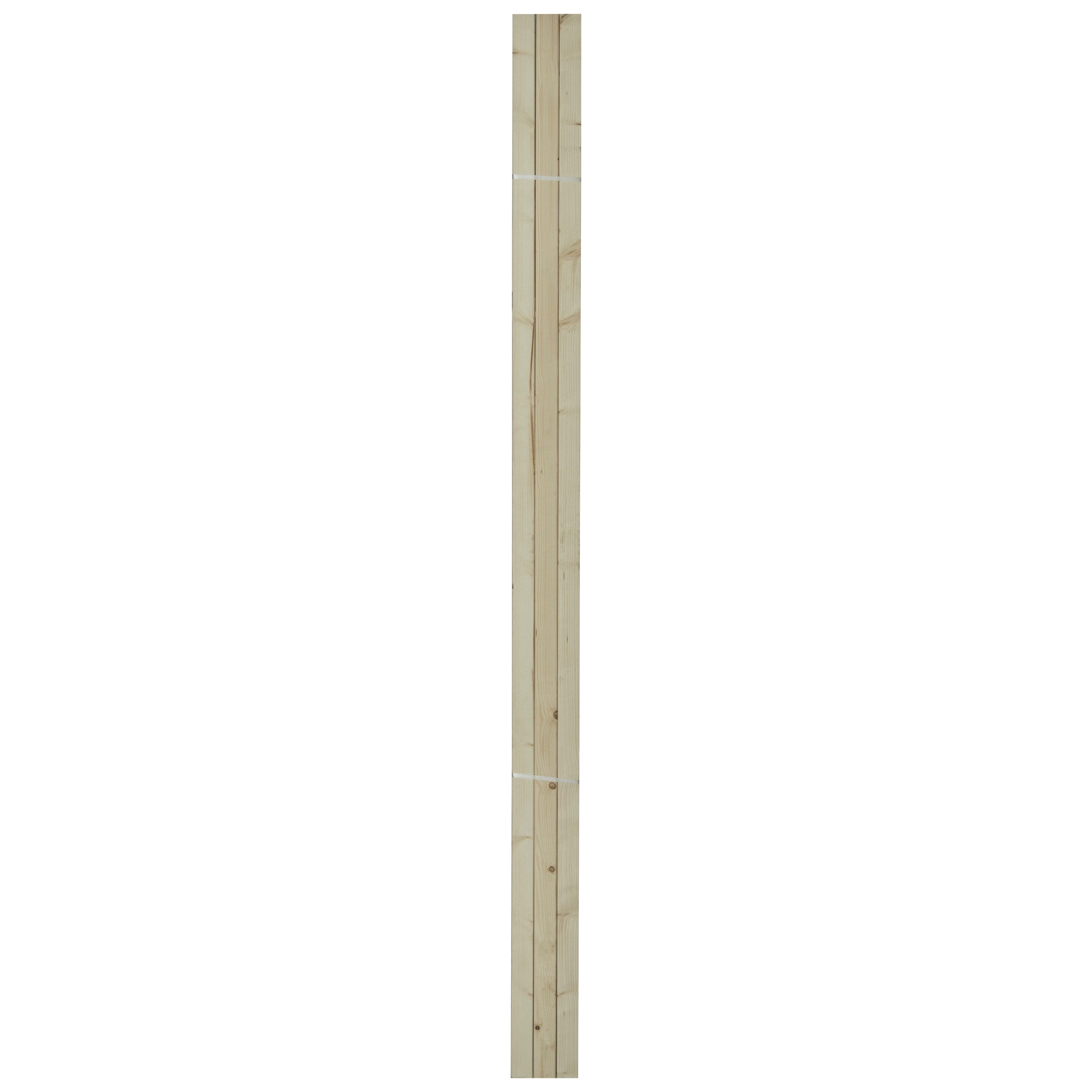 CanDo schaaflat voordeelpak vurenhout 44x69mm 210cm 3 stuks