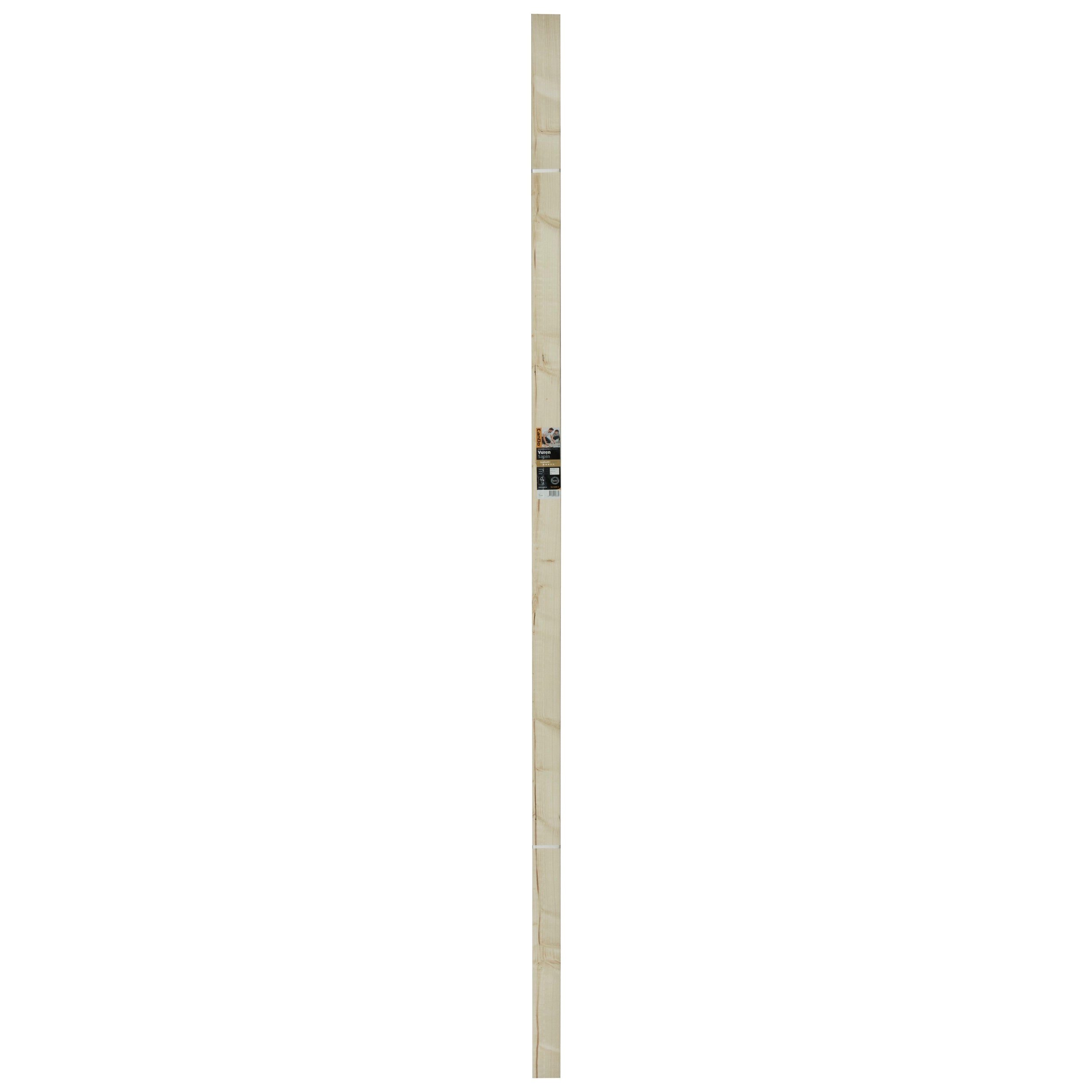 CanDo schaaflat voordeelpak vurenhout 44x69mm 270cm 3 stuks