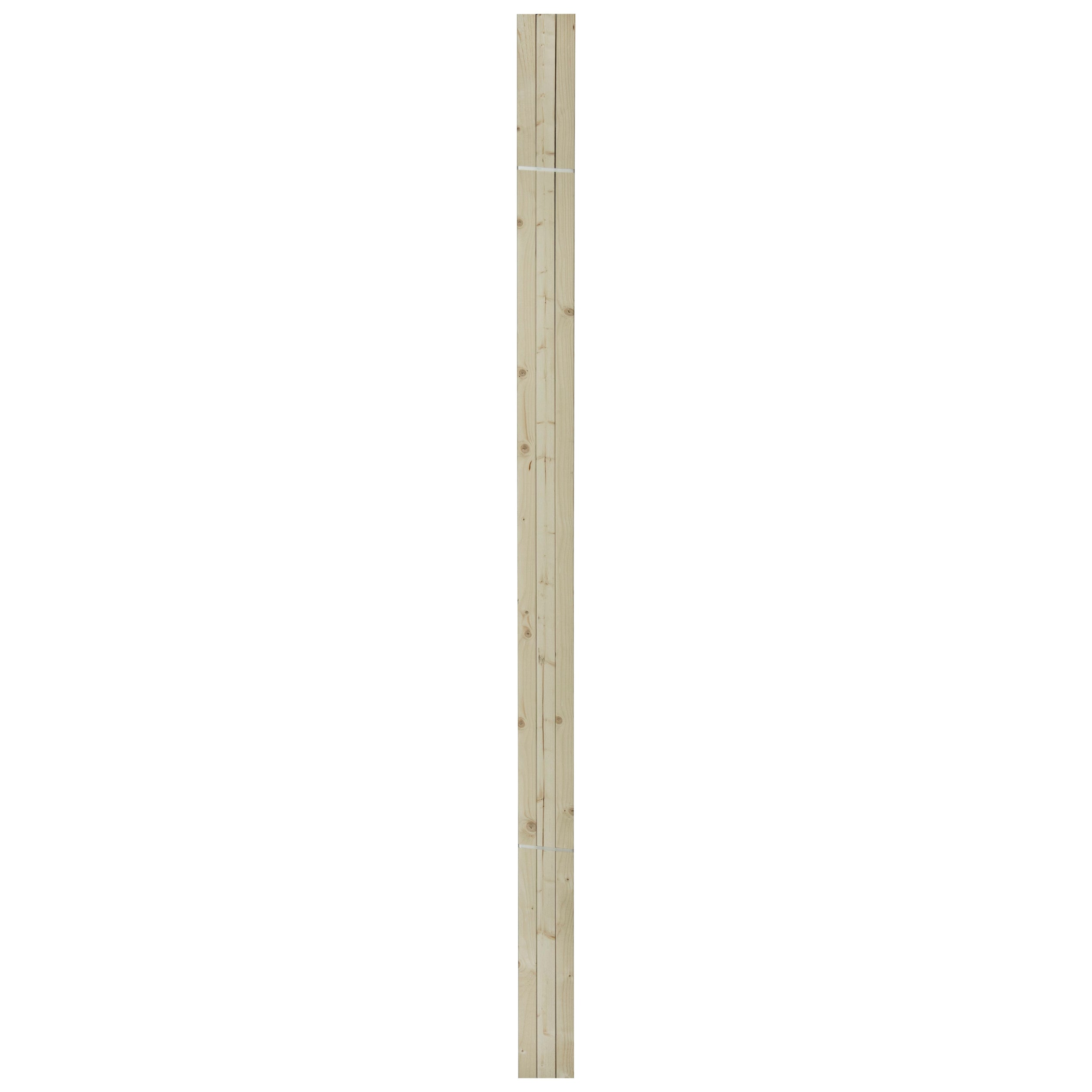 CanDo schaaflat voordeelpak vurenhout 44x69mm 270cm 3 stuks