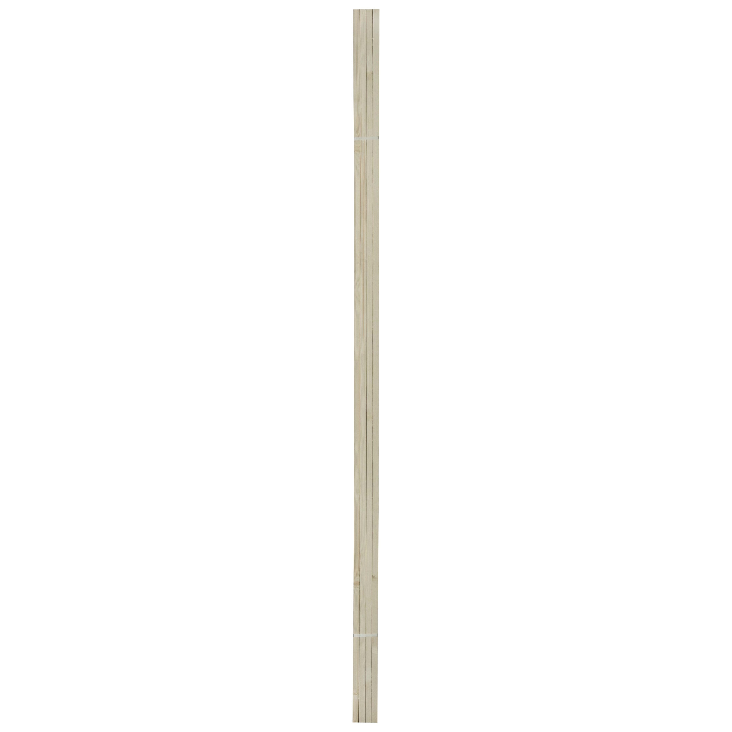 CanDo ruwe lat voordeelpak vurenhout 22x48mm 270cm 8 stuks