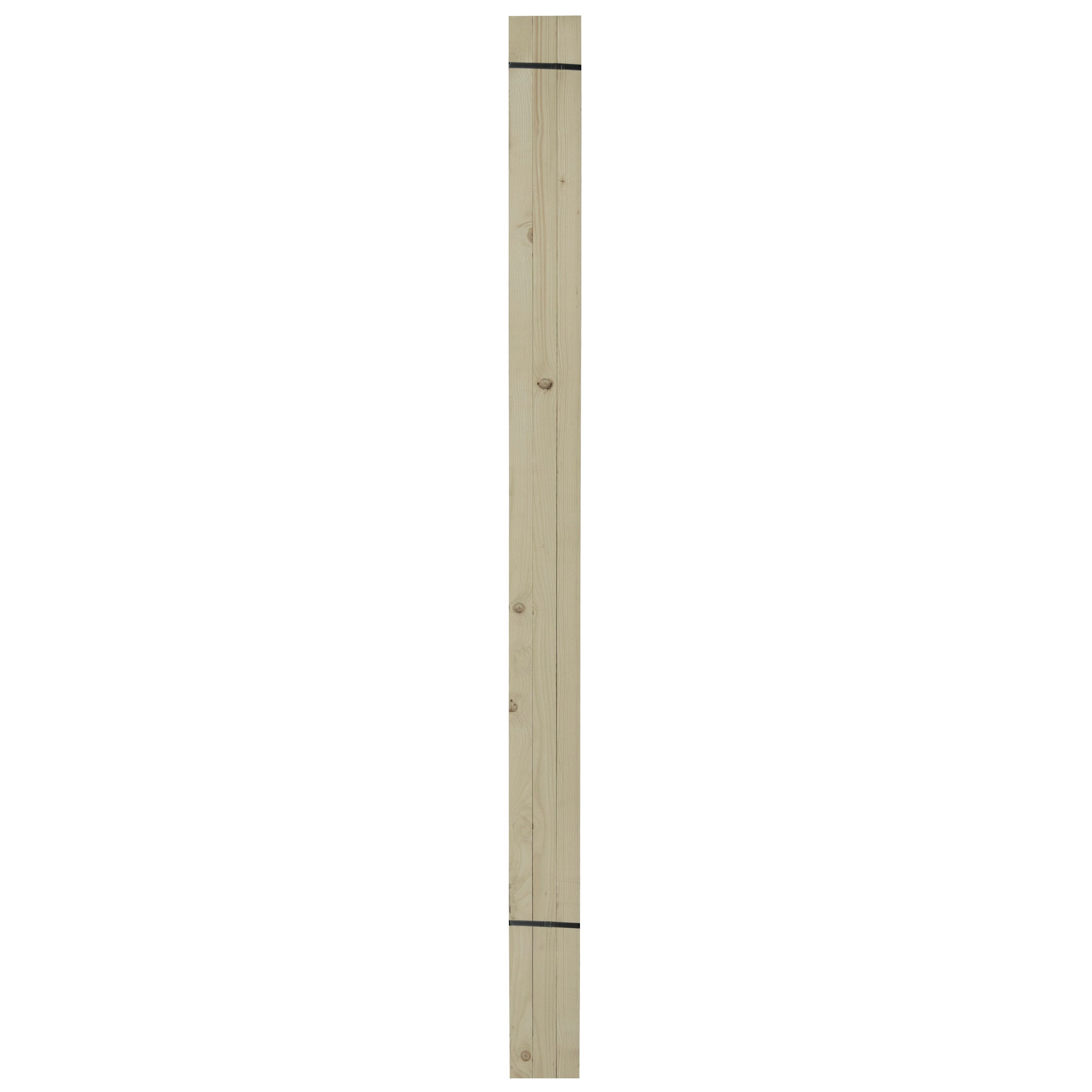 CanDo ruwe lat voordeelpak vuren 46x74mm 210cm 3 stuks