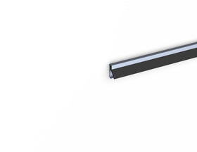 Ellen opbouw tochtprofiel. Aluminium, 230cm lang, inkortbaar