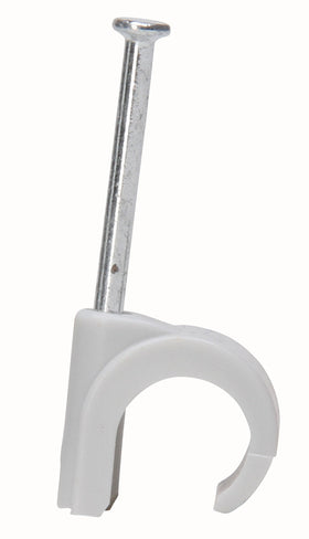 Kopp spijkerclip 10-14mm grijs 10st.