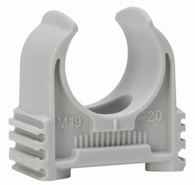 Kopp klemzadel 3/4" (19mm) koppelbaar 10st.