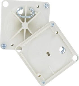 Kopp afdekplaat plafond vierkant 2 stuks