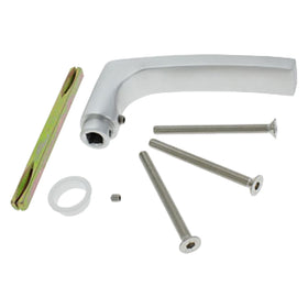 Starx Verlengstuk voor Veiligheidsbeslag buitendeur - SKG*** - aluminium F1 - krukgarnituur - incl. schroeven - 38-54mm