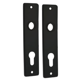 Kortschild pc72 aluminium/zwart (2)
