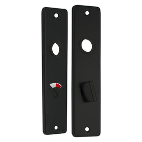 Wc-schild 63-8 aluminium/zwart (2)
