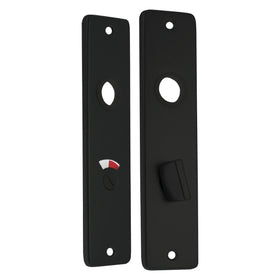 Wc-schild 57-5 aluminium/zwart (2)