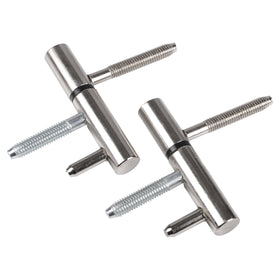 Starx inboorpaumelle - voor houten kozijnen - 75 x 14 mm - nikkel