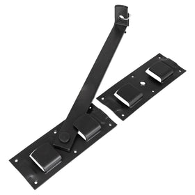 Sx overslaggrendel 430mm, zwart