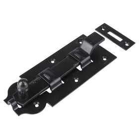 Sx rolschuif met bocht 140mm  zwart