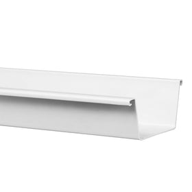 Martens bakgoot - PVC - Parelgrijs - 125mm - 4m