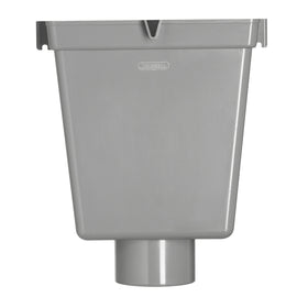 Vergaarbak met overloop 80mm