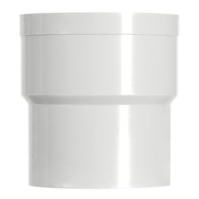 Martens verbindingsstuk met 1x lijmmof - HWA - PVC - Parelgrijs - 70mm