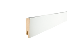 Mac Lean hoge plint Robuust - Wit - 240 cm - 15x65mm