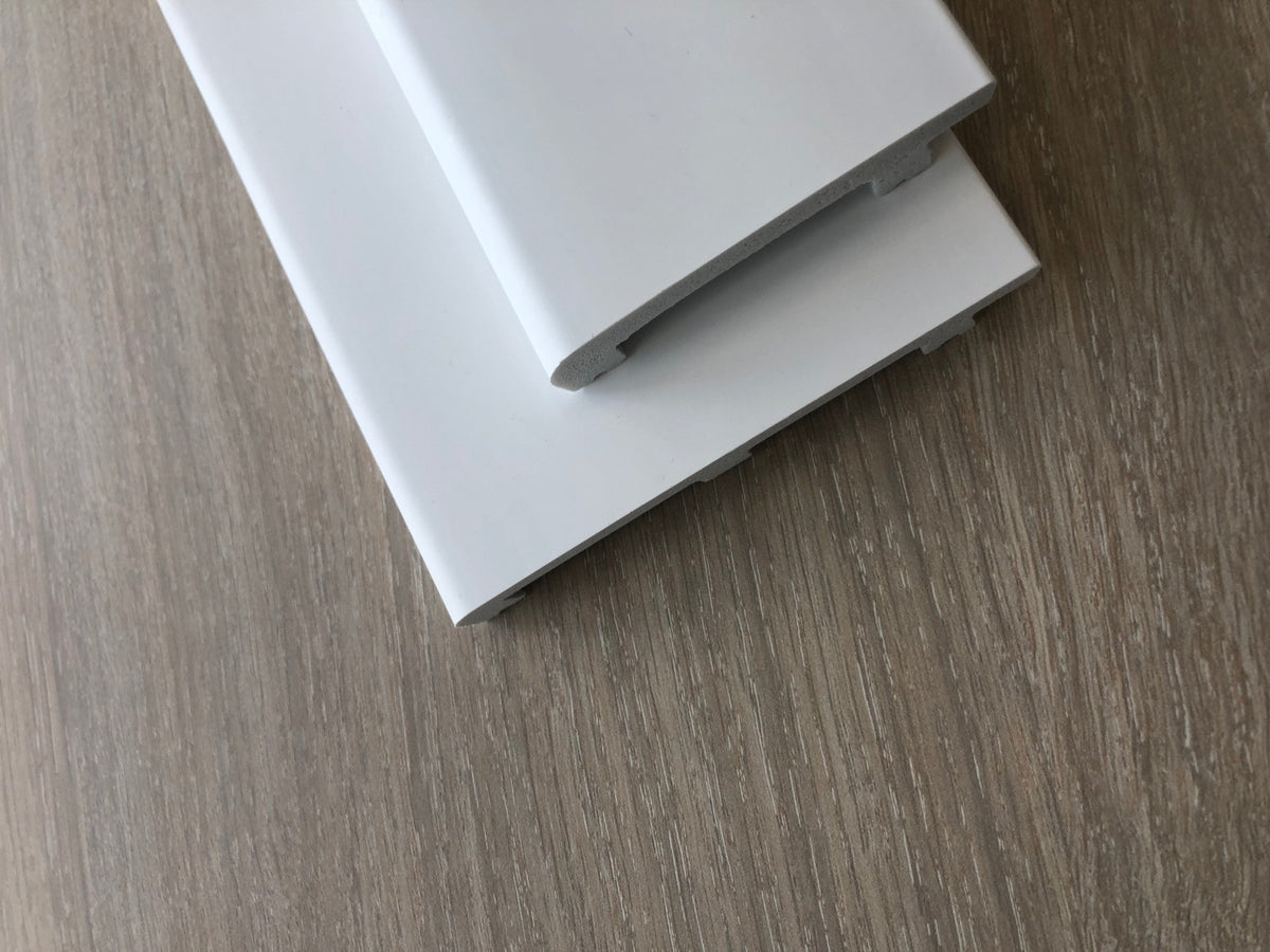 Mac Lean hoge plint - Watervast - Wit 240cm - 15x80mm