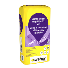 Weber lichtgewicht tegellijm Beamix XL wit 15kg