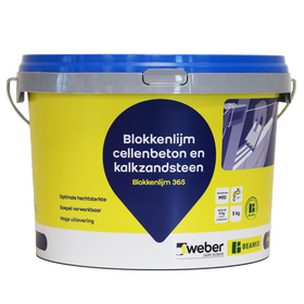 Weber Beamix blokkenlijm cellenbeton en kalkzandsteen 5kg