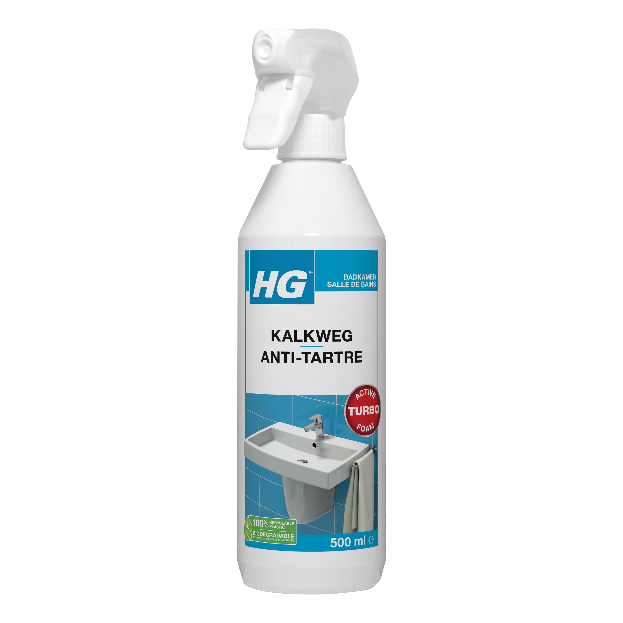 HG antikalk schuimspray 500ml