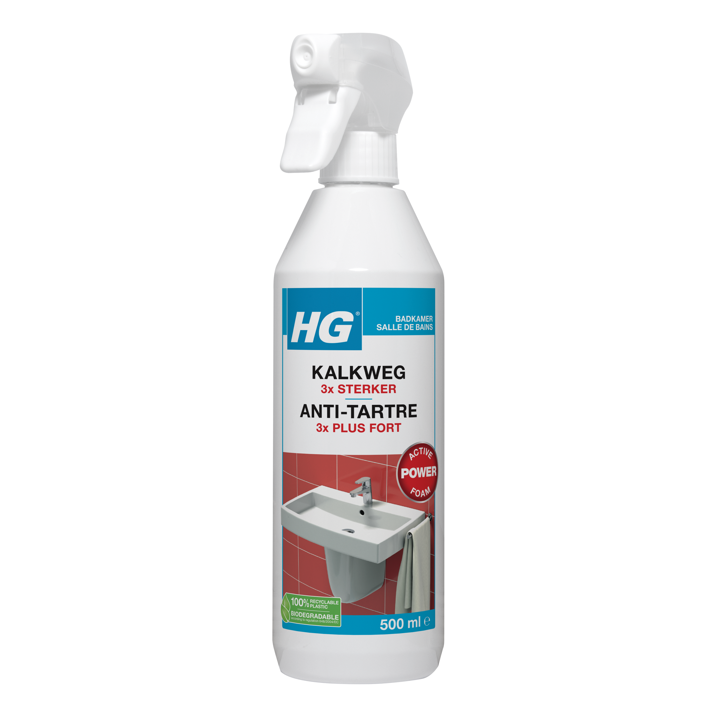 HG antikalk schuimspray 500ml