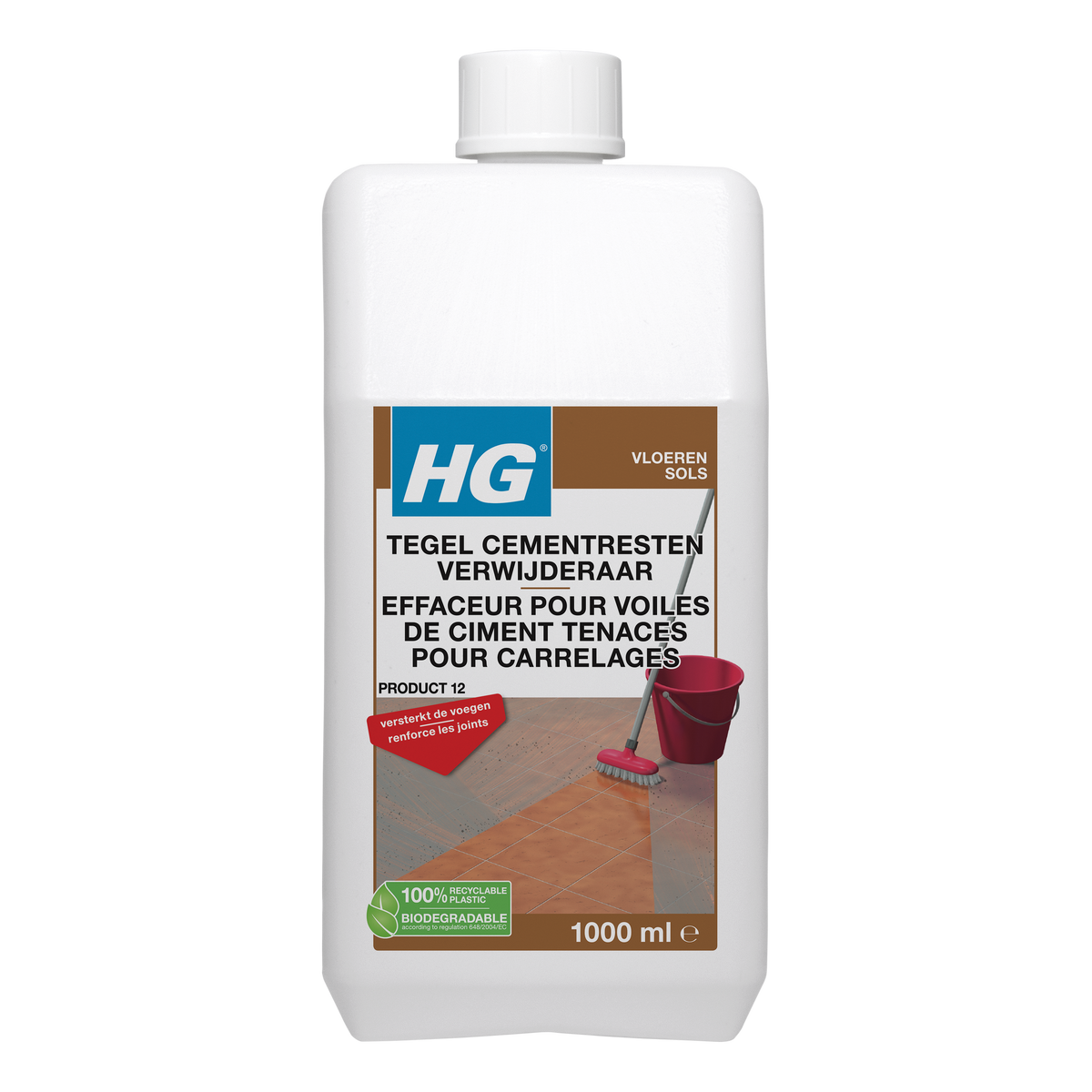 HG cement- en mortelrestverwijderaar 1L