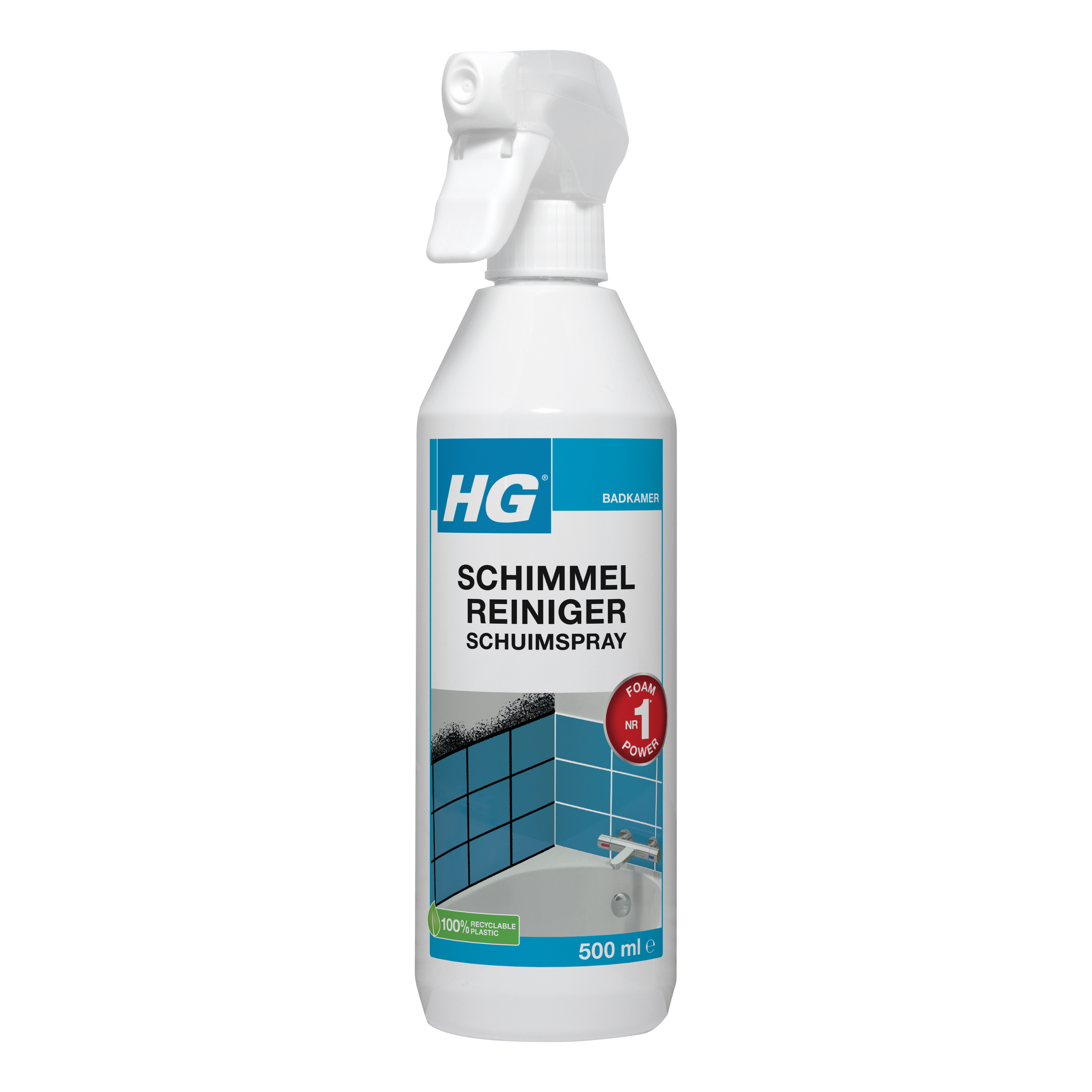 HG schimmelreiniger schuimspray 500ml