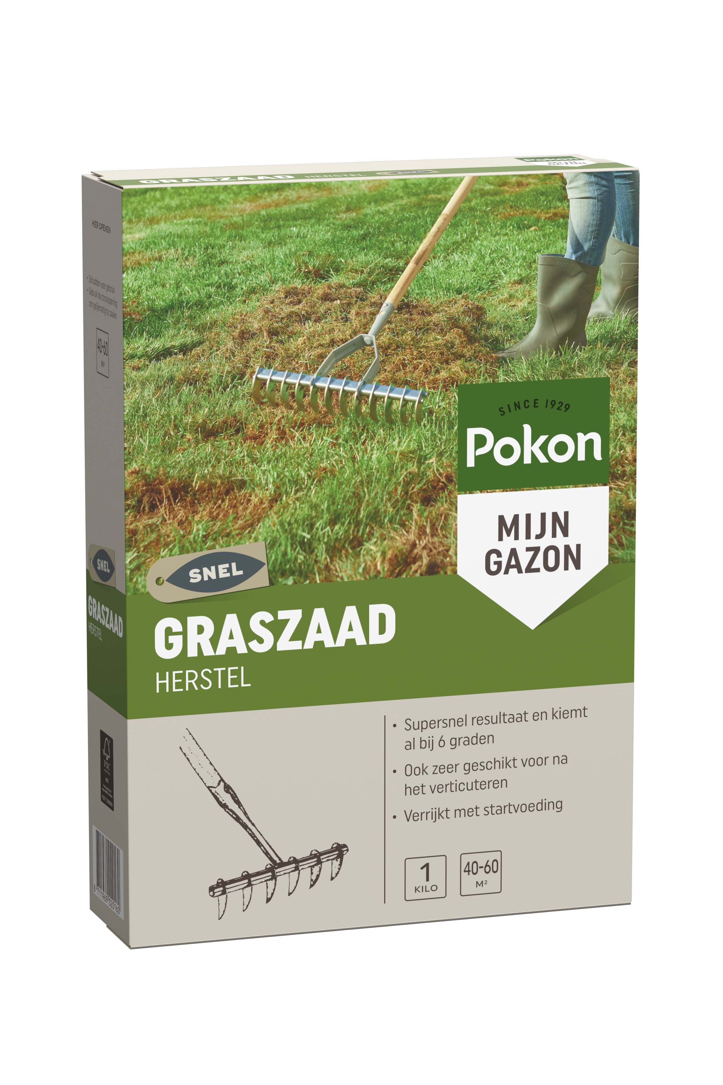 Pokon graszaad herstel 1kg