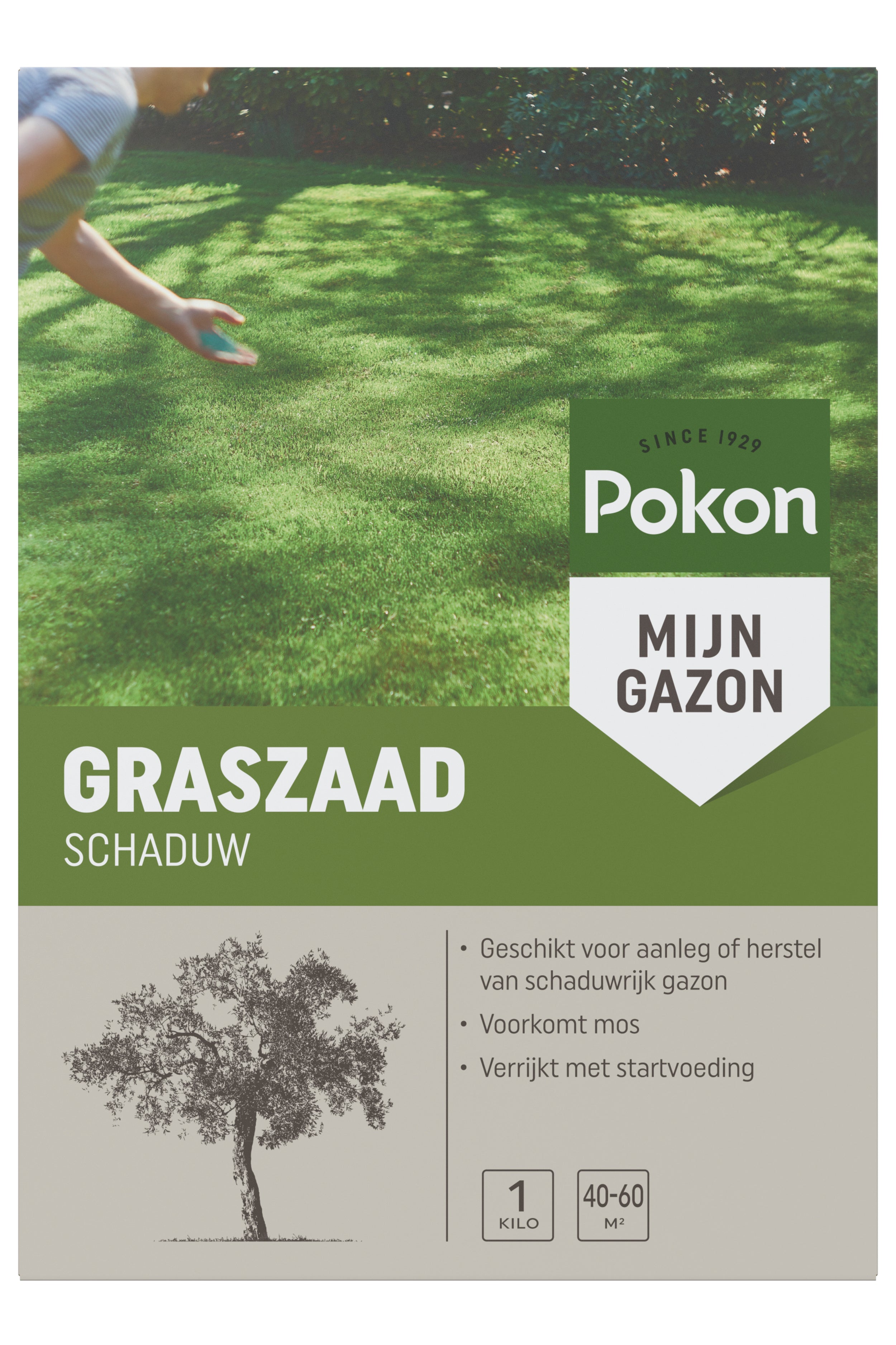 Pokon graszaad schaduw 1kg