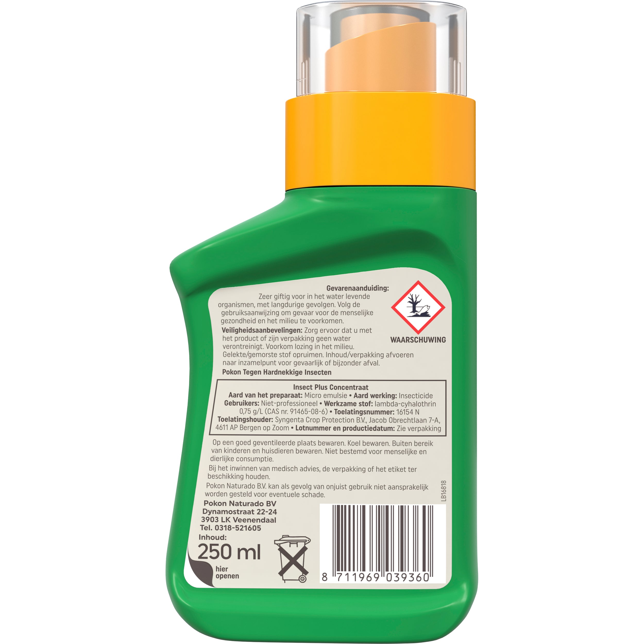 Pokon tegen hardnekkige insecten Insect Plus Concentraat 250ml