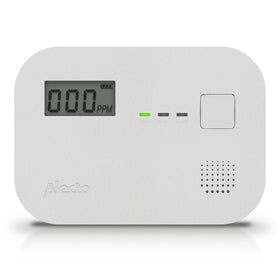 Alecto koolmonoxidemelder COA3920 10 jaar sensor en display wit