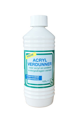 De Parel acryl verdunner 500 ml