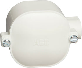 ABB einddoos 5/8 met deksel gerecycled kunstof