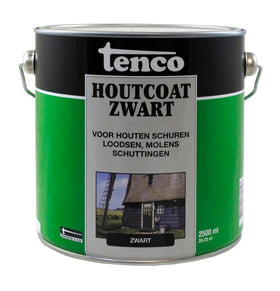 Tenco houtcoat zwart 2,5L