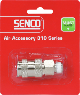 Senco koppeling uni / buitendraad NPT 1/4 blister à 1 stuks