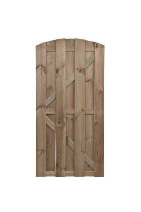 Tuindeur Cardiff getoogd grenen 4,3x90x180cm