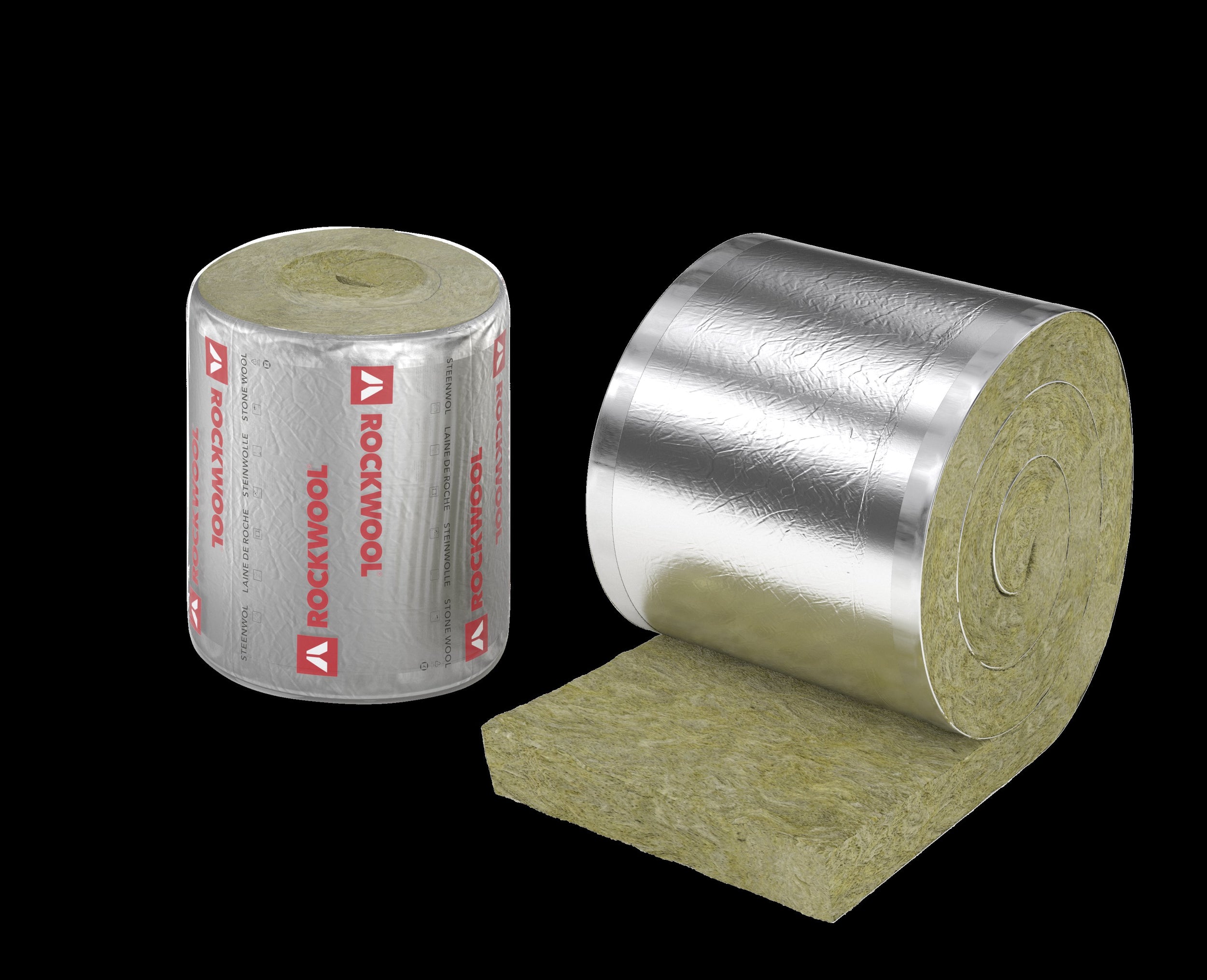 Rockwool Spijkerflensdeken Plus - Steenwol - RD-waarde 2m² K/W - 80mm - 3,6m²