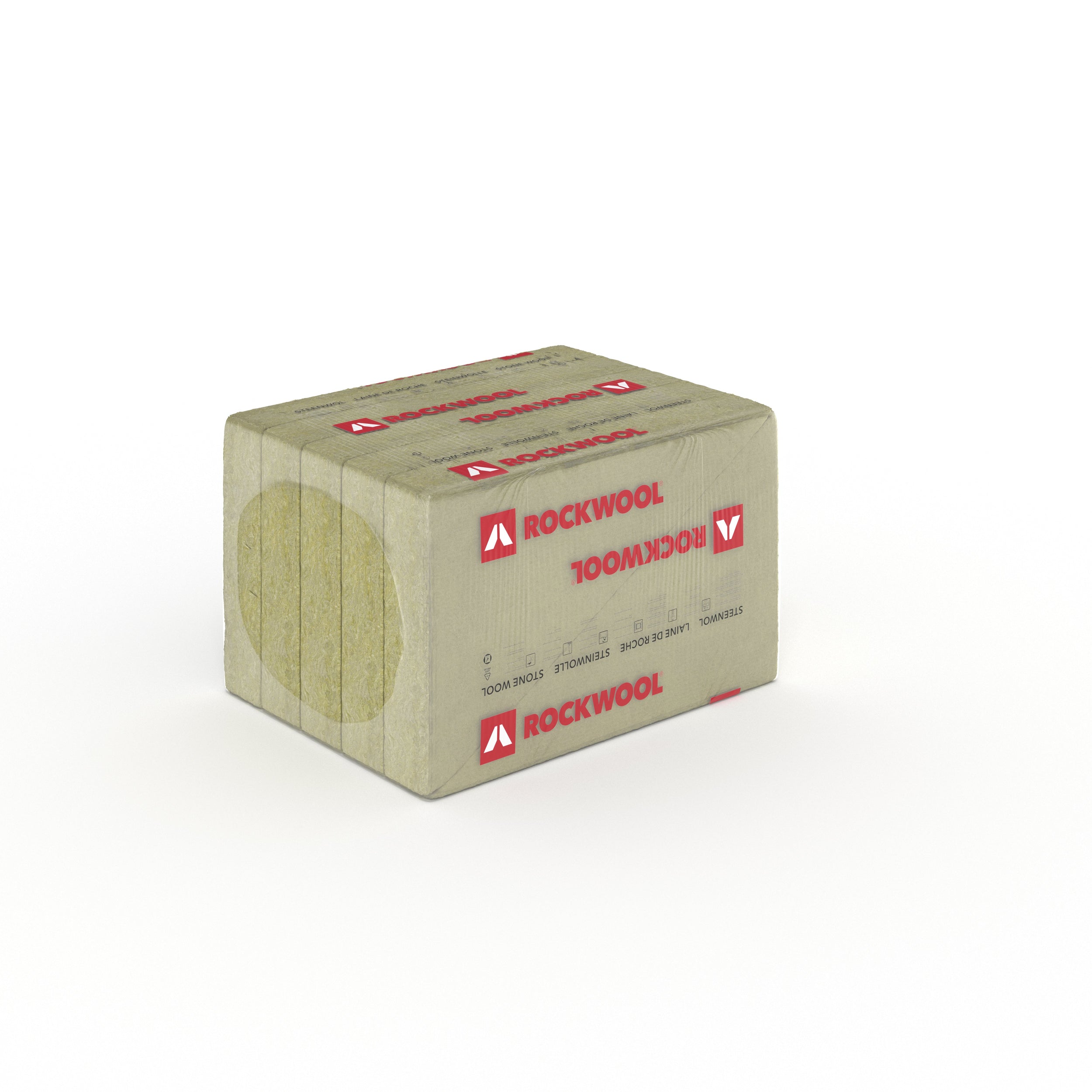 Rockwool Isolatieplaat Plus - Steenwol - RD-waarde 2m² K/W - 70mm - 100x60cm - 3,6m² - 6 stuks