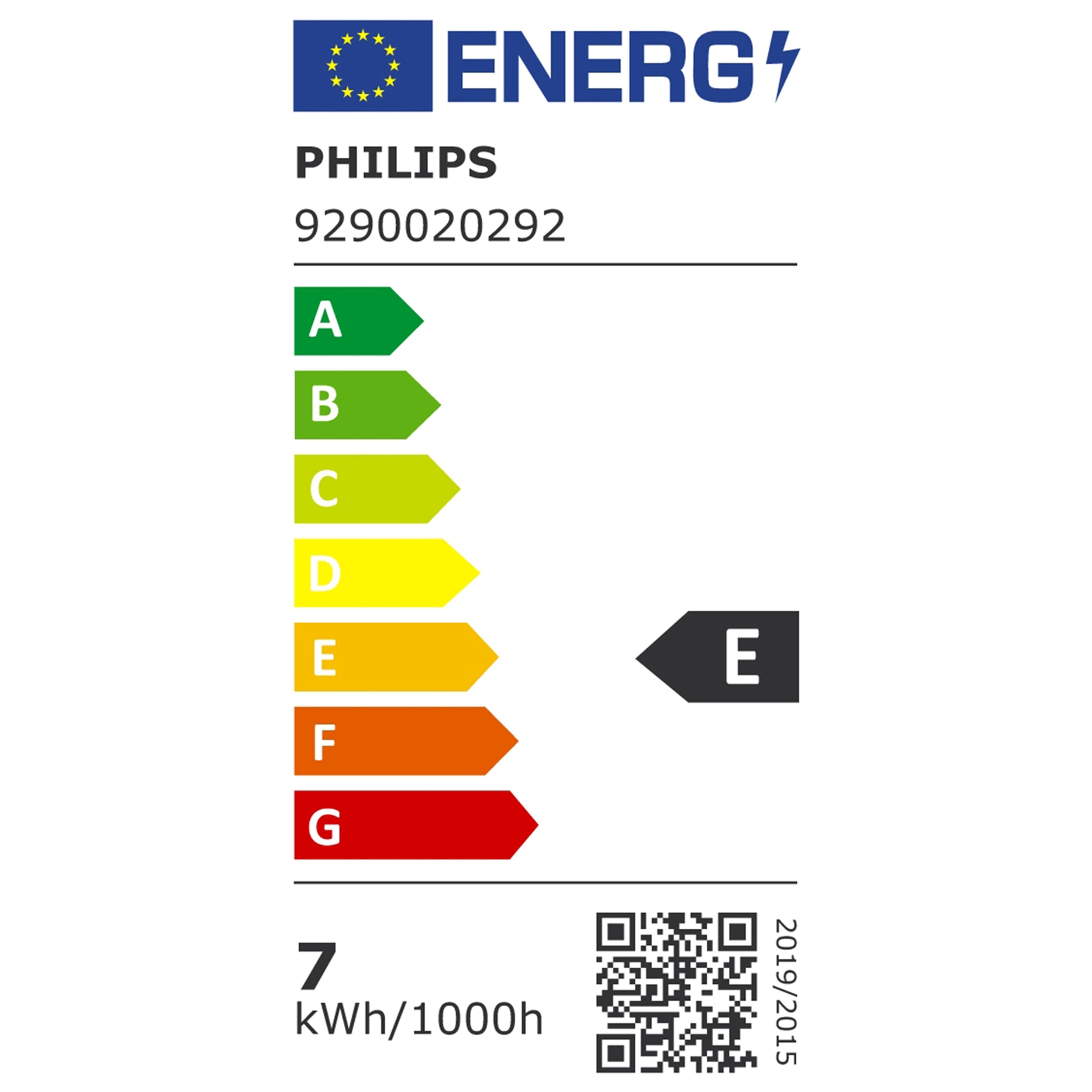 Philips ledkogellamp warm wit E27 6,5W